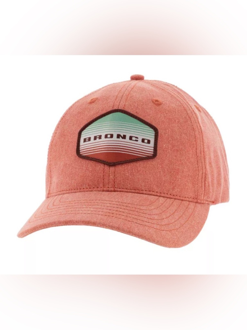 Ford Bronco Open Road Stripe Washed Twill Hat - Ford Merchandise (FD203608). NWT